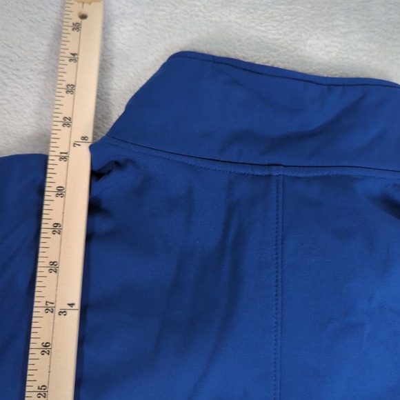 Champion Jacket Mens XXL Blue Blue Pocket Full-Zip Softshell Water Resistant NWD - Picture 8 of 10